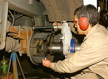 Torneado de cintas de freno